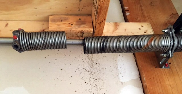 how to replace garage door spring