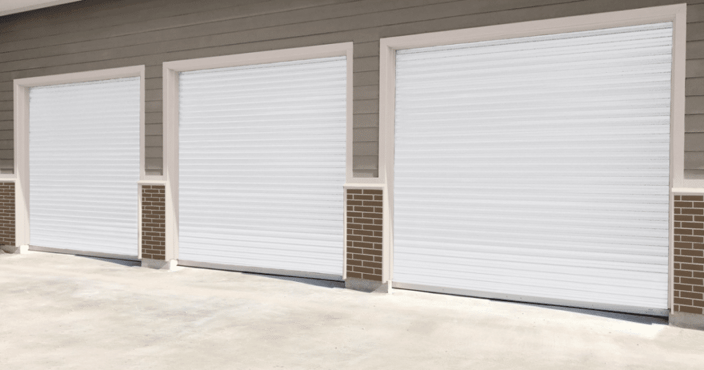 metal roll up garage doors